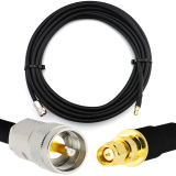 SMA Male auf PL259 1m UHF CB-Funk Flexibles Koaxialkabel — LMR400 UF UltraFlex entspricht