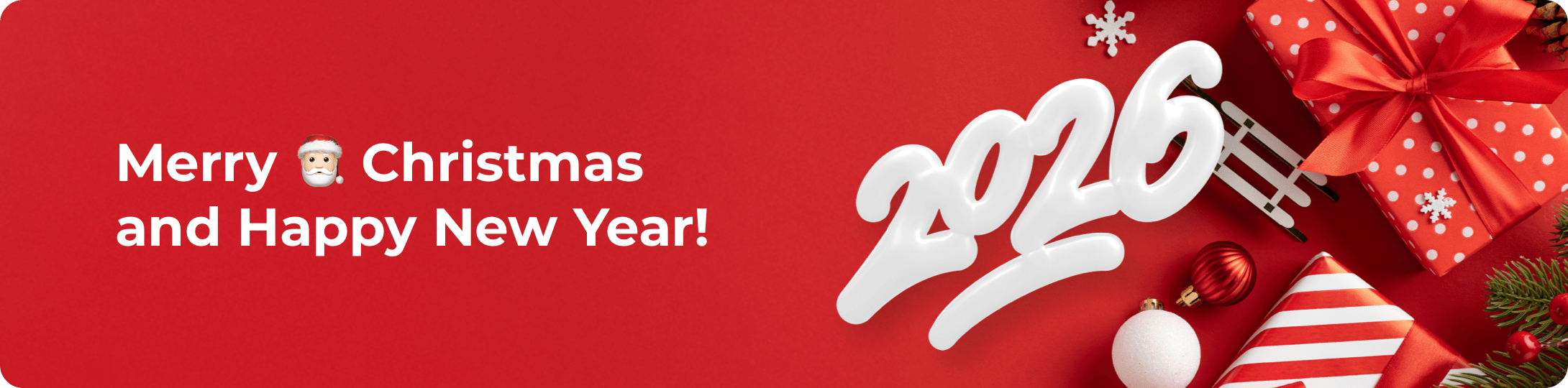 New Year 2026 Banner